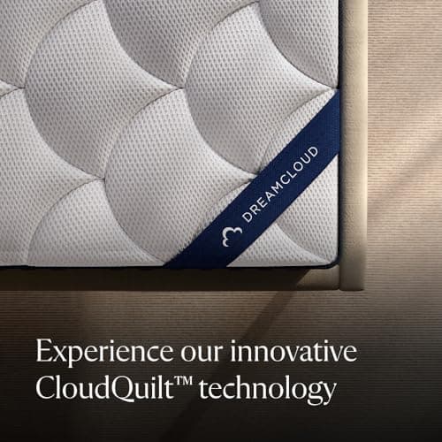 DreamCloud Classic 12" Queen Mattress - Memory Foam (New Version) - 365 Night Trial - Fiberglass Free - Forever Warranty - Mattress in a Box - CertiPUR-US® Certified