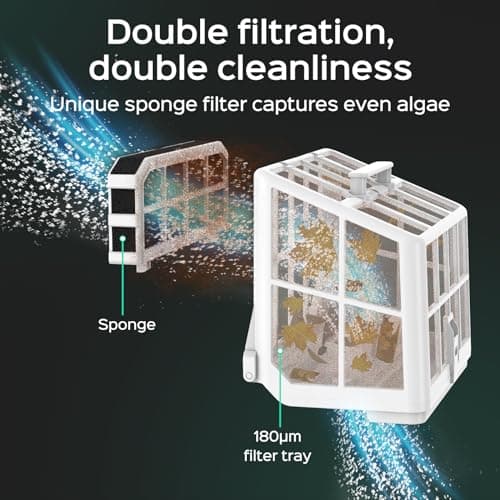WYBOT S2 Cordless Robotic Pool Cleaner, Smart Navigation Inground Pool Vacuum Lasts 180 Mins, Wall Climbing & Waterline Cleaning for Pools up to 3229 Sq.ft, Switch/App Mode, Dual Filtration