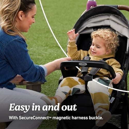 Graco Outpace LX All-Terrain Travel System - Includes SnugRide 30 Lite Infant Car Seat, Briggs, High-Performance Stroller/Car Seat Combo, Practical & Durable