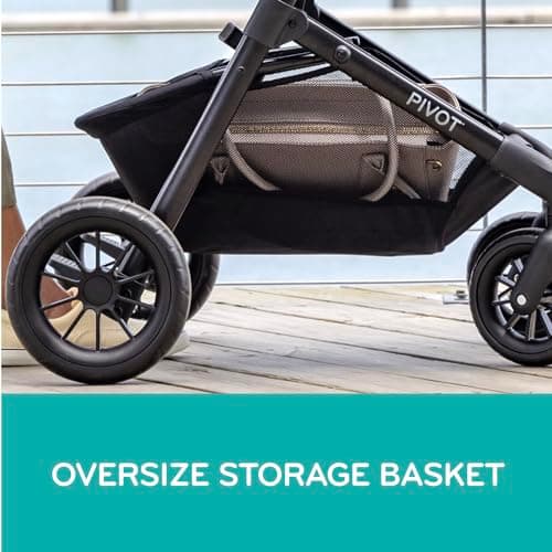Pivot Modular Travel System with LiteMax Infant Car Seat (Casual Gray)