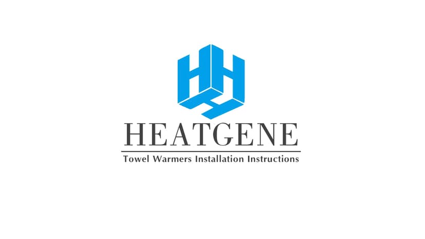 HEATGENE Towel Warmer, Heated Towel Warmer Rack, Wall-Mounted Hardwired/Plug-in Electric Towel Warmers for Bathroom, Hot Towel Rails - Mirror Polish