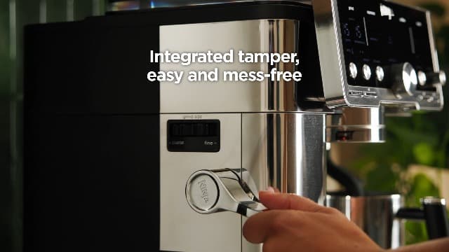 Ninja Luxe Café Pro Series, Espresso Machine, Drip Coffee, Cold Brew, Hot Water, Integrated Tamper, Built-in Grinder, Hands-Free Frother for Cappuccinos, Lattes, Americanos, Dairy or Non-Dairy, ES701