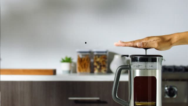 OXO Brew Stainless Steel French Press Coffee Maker – 32oz