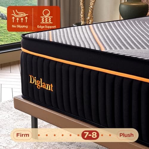 Queen Mattress, 14 Inch Plush Hybrid Mattress Memory Foam with Individually Pocket Springs Queen Size Mattress in Box, Plush Mattress for Pressure Relief,CertiPUR-US Certified,Edge Support