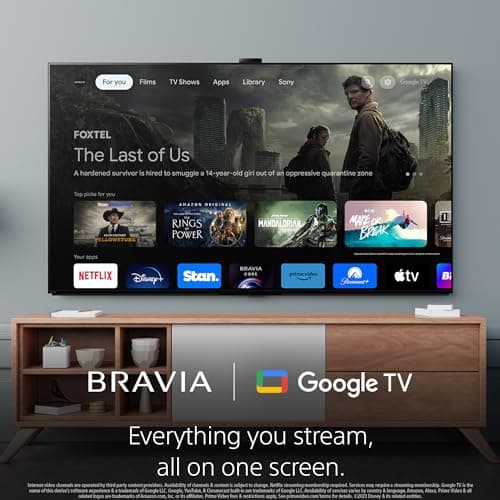Sony 55 Inch 4K Ultra HD TV X90K Series: BRAVIA XR Full Array LED Smart Google TV with Dolby Vision HDR and exclusive features for The PlayStation® 5 XR55X90K- 2022 Model