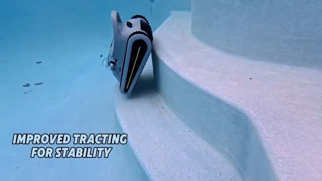 Cordless Robotic Pool Cleaner -Pool Vacuum 180W Brushless Motor, 45,000Pa Suction, Wall Climbing, Sonar Navigation, 3 Modes Automatic Pool Robot for Inground & Above-Ground Pools Up to 2150 Sq. Ft.