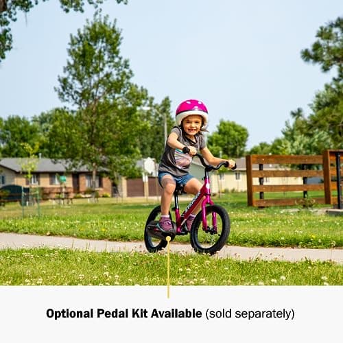Strider 14x, Balance Bike for Kids 3 to 6 Years - Includes Custom Grips, Padded Seat, Performance Footrest & All-Purpose Tires - Easy Assembly & Adjustments