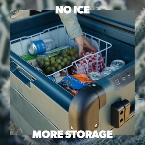 Dometic CFX2 37-Liter Portable Refrigerator and Freezer, Powered by AC/DC