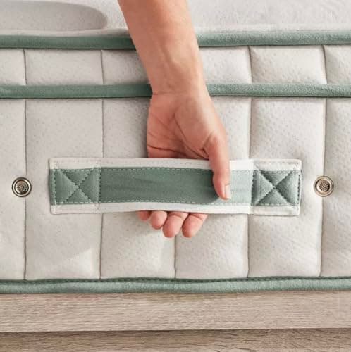 Mark Hotel Premier Medium-Firm Hybrid Mattress with Organic Latex-GOTS‐Certified Organic Cotton and Wool-Handcrafted in USA