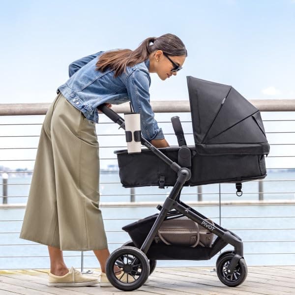 Pivot Modular Travel System with LiteMax Infant Car Seat (Oxford Black)