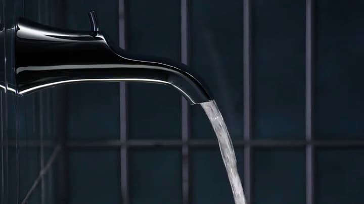 Moen Doux Chrome Two-Handle 8-Inch Widespread Lever Handle Bathroom Faucet Trim Kit, Valve Required, TS6925