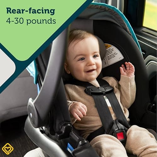 Safety 1st OnBoard FLX Infant Car Seat, Monument 4