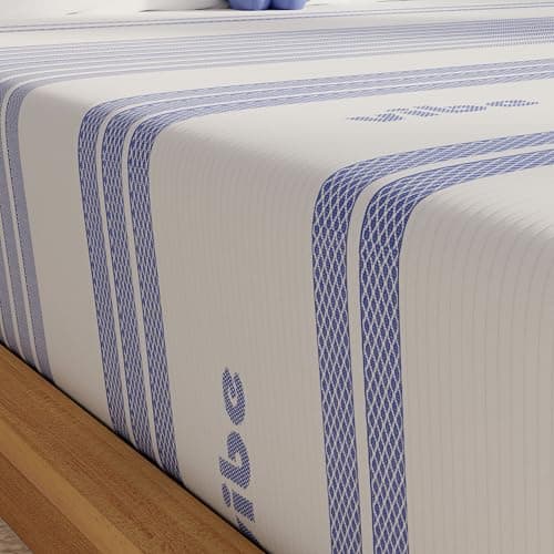Vibe Gel Memory Foam Mattress, Fiberglass Free 8-Inch CertiPUR-US Certified Bed-in-a-Box, Twin, White