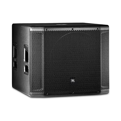 JBL Professional SRX818SP Portable, Active, Amplified, Powered 18 Inch Subwoofer System. 1000 Watt Peak Crown Amplifier. DJ, PA, Stage. Black