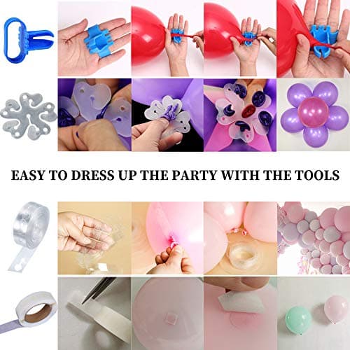 Growsun Balloon Pump Electric 110V 600W Balloon Garland Arch Kit Air Blower Inflator for Party Balloons Decoration Baby Shower Tape Strip Include