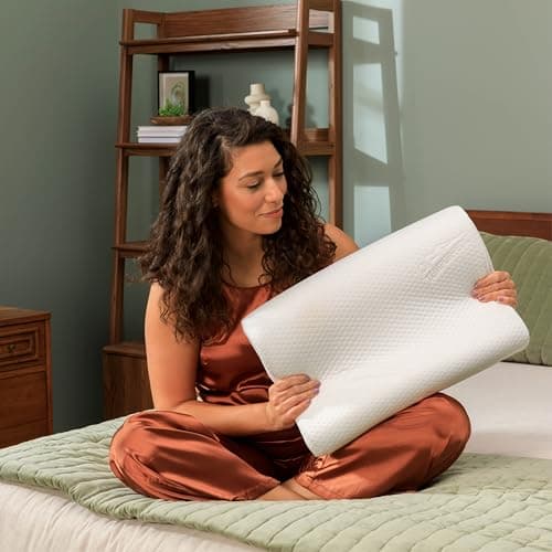 Tempur-Pedic TEMPUR-Ergo Neck Pillow, Large Profile, White