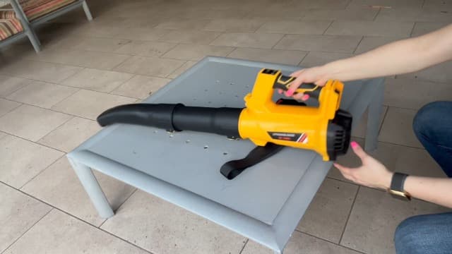Leaf Blower Cordless, 21V 5.2Ah Battery & Charger, 6 Speed Modes, Digital Display, 500CFM/150MPH Electric Cordless Leaf Blower for Lawn Care, Leaf Blowing, Dust & Snow Removal