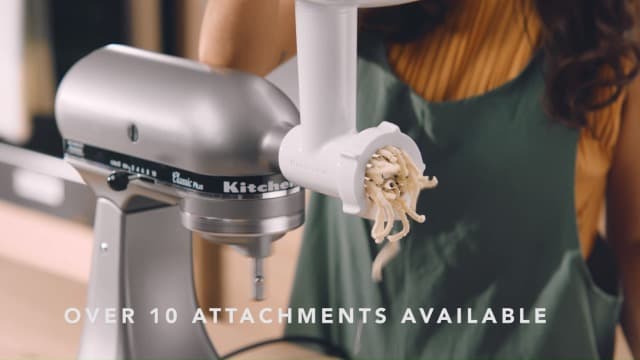 KitchenAid Classic Series 4.5 Quart Tilt-Head Stand Mixer K45SS, Onyx Black
