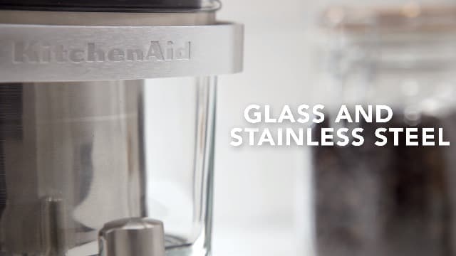KitchenAid KCM5912SX Cold Brew Coffee Maker 38 Ounce Brushed Stainless Steel