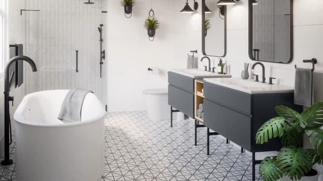American Standard 226AA104.020 Studio S Right Height Elongated Toilet with Seat-Left Hand Trip Lever, White