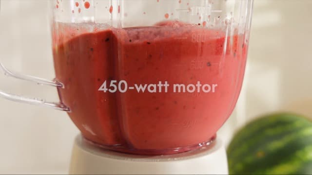 bella 10 Speed Countertop Blender, Juicer & Smoothie Maker, Fits-anywhere™ Kitchenware, Slim Flip & Store Design, Dishwasher Safe 48oz Capacity Pitcher & Lid, Stainless Steel Blade, 450 Watt, Oatmilk