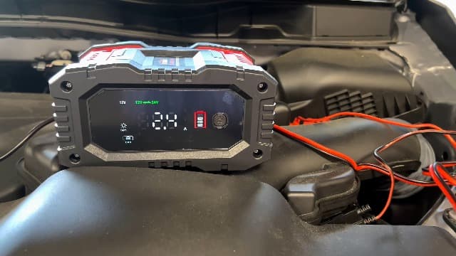 YONHAN Battery Charger 0-20A 12V/24V LiFePO4 Lead Acid Fully Automatic Battery Maintainer, Car Battery Trickle Charger Automotive w/Battery Repair, Winter Mode, for AGM, STD, Gel, Deep Cycle Batteries