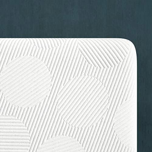 Casper Sleep Snow Mattress, King Medium Firm Memory Foam Mattress w/ HeatDelete Cooling Bands - 100-Night Trial - CertiPUR-US Mattress, Light Grey