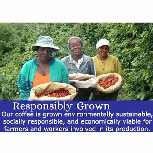 Cafe Blue 100% Authentic Jamaica Blue Mountain Medium Roast Whole Bean Premium Arabica Coffee, 16 Ounces (1 Pound, 454 Grams)