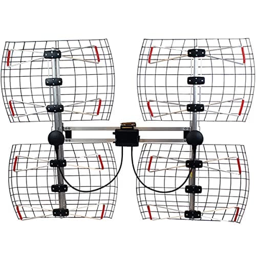 Antennas Direct 8-Element Bowtie UHF Outdoor HDTV Antenna, Multi-Directional, 70+ Mile Range, 4K 8K UHD NEXTGEN TV – w/All-Weather Mounting Hardware