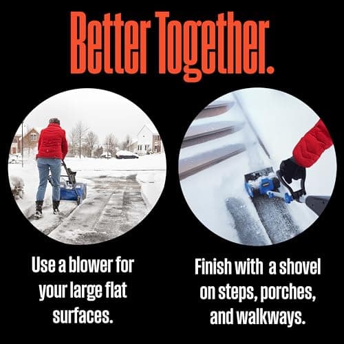 Westinghouse WSnow23 Corded Snow Blower 23 Inch, Dual LED Lights, 1800W Watt Motor, Electric Snow Blower with 25ft Throwing Distance, Plows 800lbs/min, Adjustable Chute
