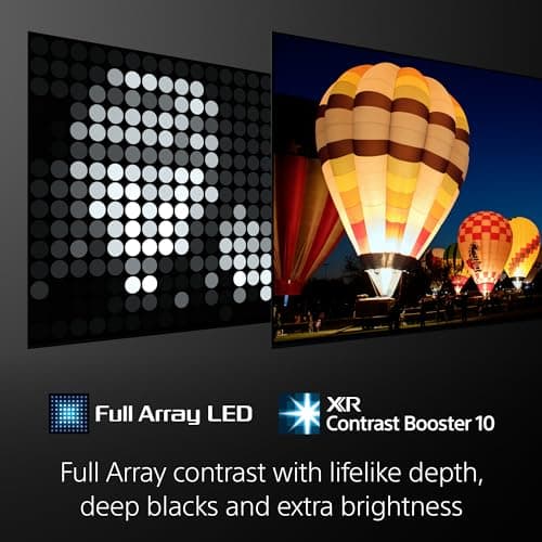 Sony 55 Inch 4K Ultra HD TV X90K Series: BRAVIA XR Full Array LED Smart Google TV with Dolby Vision HDR and exclusive features for The PlayStation® 5 XR55X90K- 2022 Model