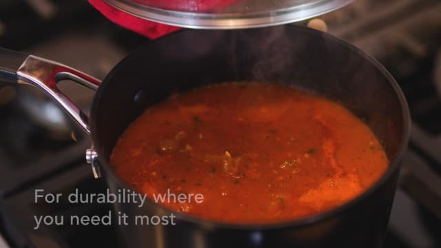 KitchenAid Hard Anodized Induction Nonstick Frying Pan Set With Tempered Lids, 4-Piece - 10 & 12 Inch – Durable, Even Heating, Oven Safe to 500°F, Dishwasher Safe, Easy-Clean