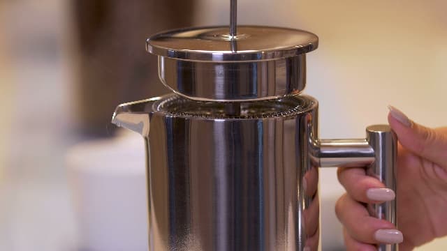 Bellemain French Press Coffee Maker Extra Filters Included, 35 oz, Stainless Steel