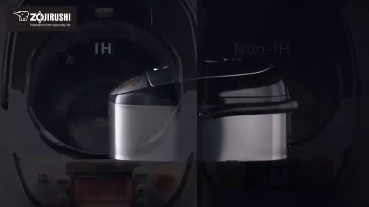 Zojirushi NP-GBC05XT Induction Heating System Rice Cooker and Warmer, 0.54 L, Stainless Dark Brown