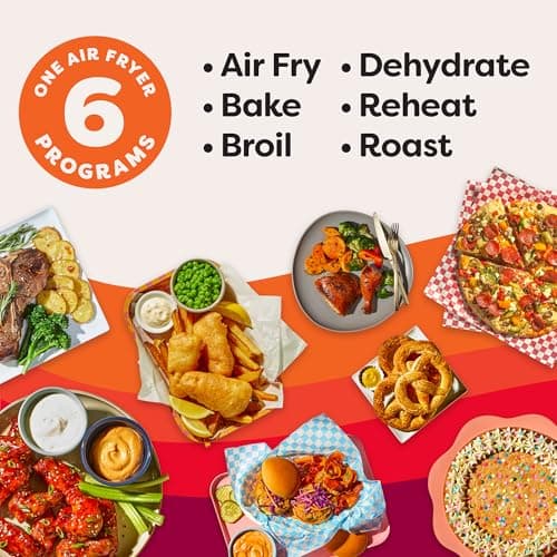 Instant Pot Vortex Plus 4QT Air Fryer, Custom Program Options, 6-in-1 Functions Crisps, Broils, Roasts, Dehydrates, Bakes, Reheats, 100+ In-App Recipes, from the Makers of Instant Pot, Stainless Steel
