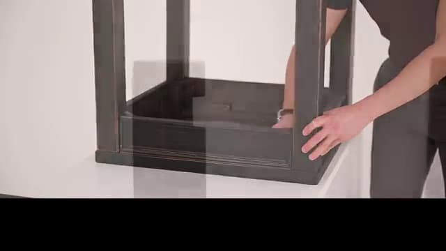 Signature Design by Ashley Breegin New Traditional Wooden Chair Side End Table with 1 Drawer and 1 Fixed Shelf, Brown