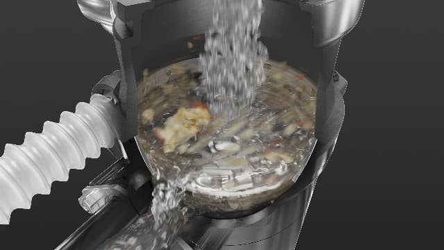 GE Disposall Continuous Feed 1 Horsepower Motor Garbage Disposer, Good for Grinding: Cooked Meat, Beans, & Seeds, Easy Install Kit, Non-Corded, Recommended Families of 4 or More, GFC1020N