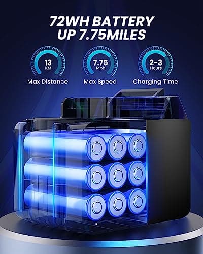 Gyroor Hoverboard New G13 All Terrain Hoverboard with LED Lights & 500W Motor, Self Balancing Off Road Hoverboards with Bluetooth for Kids ages 6-12 and Adults
