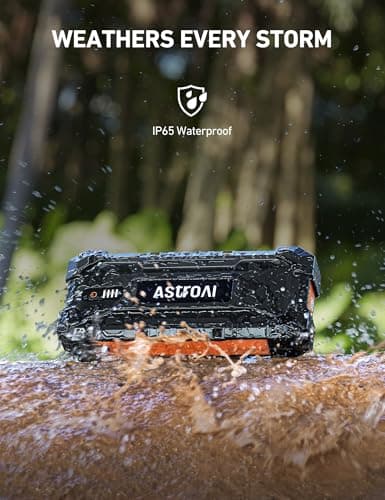 AstroAI S8 Ultra 4000A Jump Starter, 24000mAh Car Starter(All Gas, Up to 12L Diesel Engine), 12V Auto Battery Booster Pack, Jump Box with USB Quick Charge and DC/Type C Port, LED Light, Jumper Cable