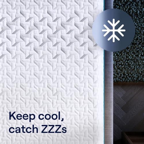 Nectar Premier Hybrid 13” King Mattress - Medium Firm - Memory Foam & Innerspring Coils - Cooling Upgrade - 2” Pressure Relief Layer - Mattress in a Box - 365-Night Trial & Forever Warranty
