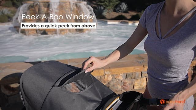 Baby Trend Expedition® Race Tec™ PLUS Jogger Travel System with EZ-Lift™ PLUS Infant Car Seat, Ultra Black