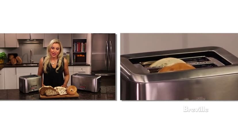 Breville Bit More Toaster 2 Slice BTA70XL, Brushed Stainless Steel
