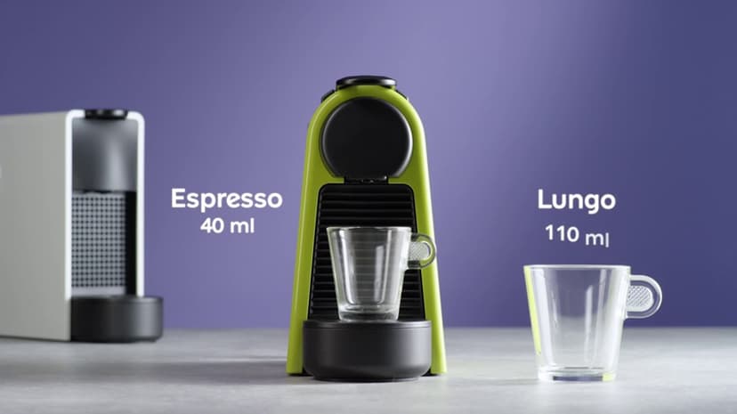 Nespresso Essenza Mini Espresso Machine by De'Longhi, 1150 watts, 0.6 liters, Red