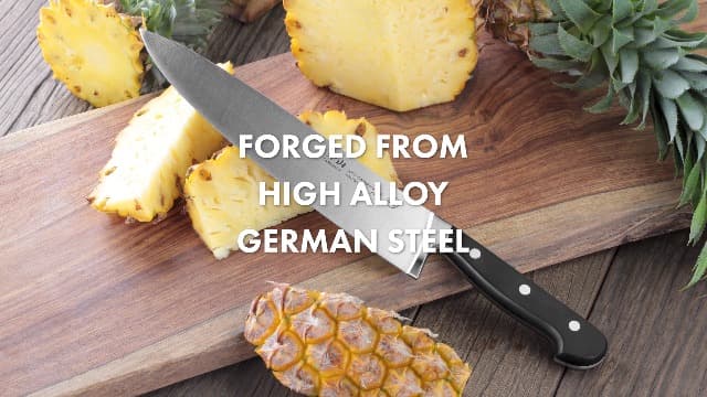 Cangshan V2 Series 1024128 German Steel Forged 23-Piece Knife Block Set, Acacia