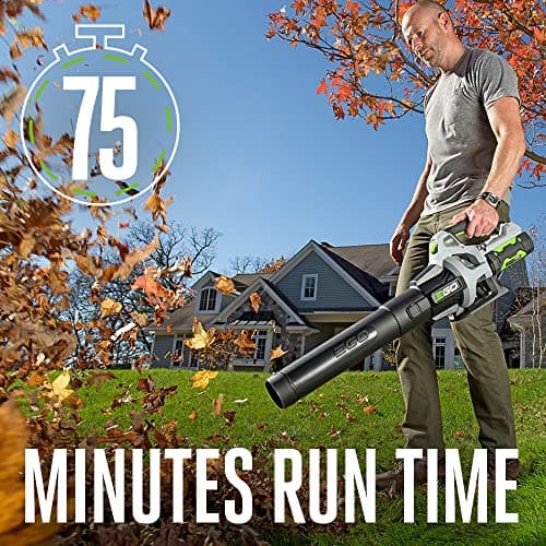 EGO Power+ LB5302 3-Speed Turbo 56-Volt 530 CFM Cordless Leaf Blower, 2.5Ah Battery and Charger Included