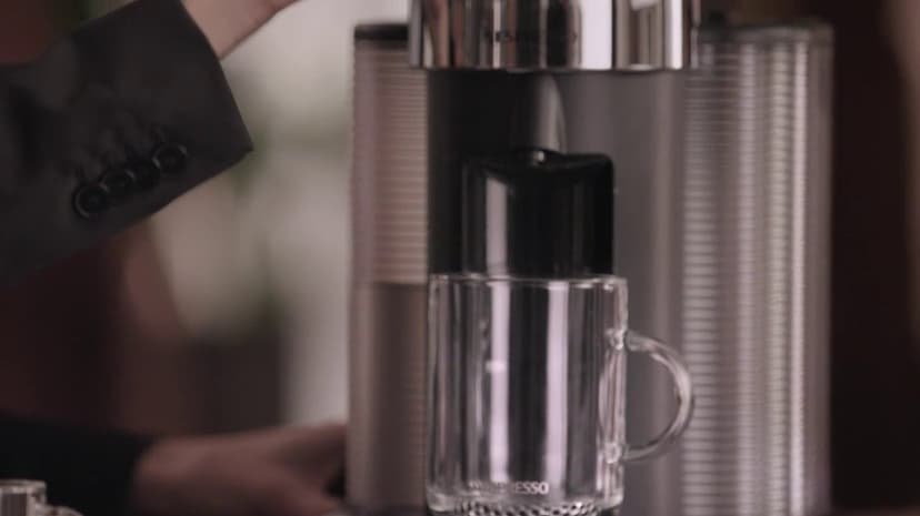 Nespresso GCA1-US-BK-NE VertuoLine Coffee and Espresso Maker, Black