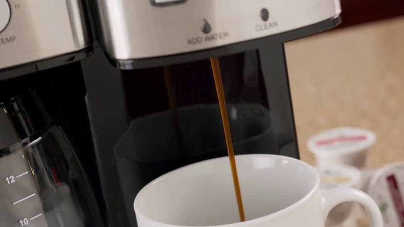 Cuisinart Single Serve + 12 Cup Coffee Maker, Offers 3-Sizes: 6-Ounces, 8-Ounces and 10-Ounces, Stainless Steel, SS-15P1