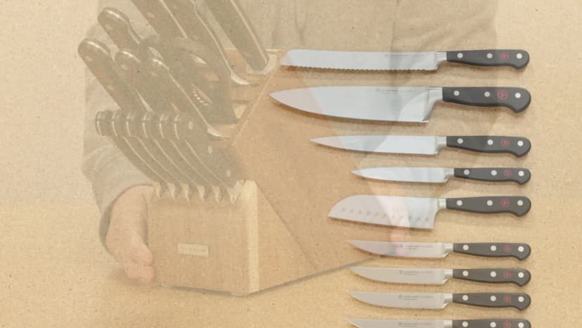 Wüsthof Classic 15-Piece Knife Block Set