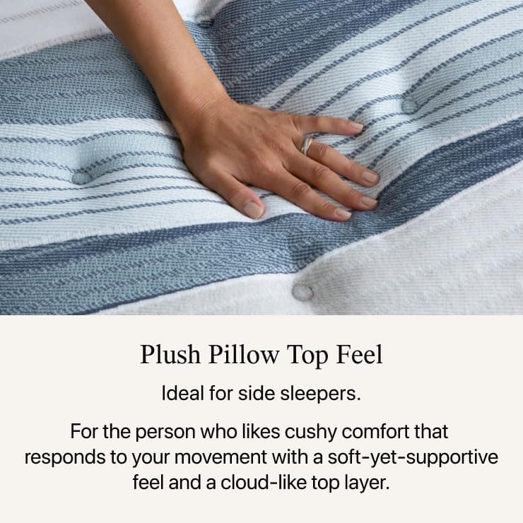 Beautyrest Harmony Lux Coral Island 15.75" Plush Pillow Top Queen Mattress - Cooling Technology, CertiPUR-US Certified Memory Foam, Supportive Pocketed Coils and Edge Support