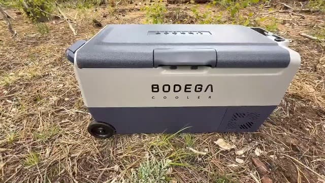 BODEGACOOLER 12 Volt Car Refrigerator,64 Quart Portable Fridge Cooler APP Control,-4℉-68℉ 60L Dual Zone Car Freezer Cooler, 12/24V DC and 100-240V AC for Camping,Travel,RV,Boat,Van,Road Trip